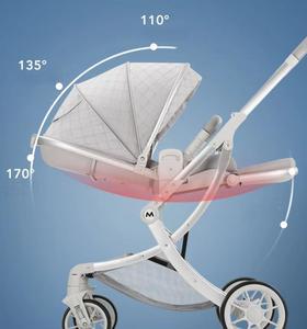 Toàn Bộ bán cao chất lượng tốt nhất sẵn sàng để tàu 0-36 tháng gấp trong kích thước nhỏ dễ dàng thực hiện một nửa trứng hình dạng xe đẩy em bé - Product Image 3