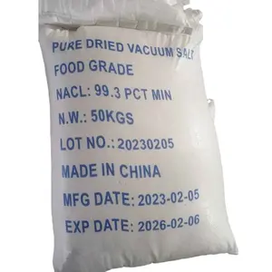 China Supplier Rock Sea Salt Super sacks Odorless CAS 7647-14-5 industrial salt 1000kg Ton bags