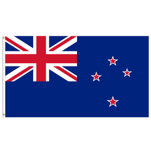 Banderín de bandera de Nueva Zelanda personalizable de 3x5 pies de un solo lado para pancartas nacionales y exhibición - Product Image 2