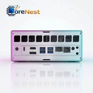 คอมพิวเตอร์ขนาดเล็ก CoreNest AI 395 Mini PC Gen AI Workstation 16 คอร์ USB 4.0 WiFi 7 Super PC รองรับจอแสดงผล 8K สี่จอ คอมพิวเตอร์ตั้งโต๊ะขนาดเล็ก XC-AIMAX395MIN - Product Image 3