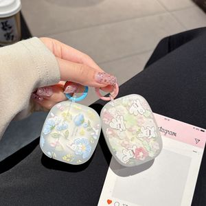 Linda funda <span class=keywords><strong>de</strong></span> <span class=keywords><strong>silicona</strong></span> estilo coreano chica conejito flor oreja para Apple para AirPods 1/2/3 generación para auriculares Bluetooth Pro - Product Image 2