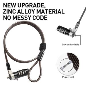 चोरी-रोधी ताले, डिजिटल उपकरण, इलेक्ट्रॉनिक्स उपकरणों, पीसी, कंप्यूटर सुरक्षा लॉकर, लैपटॉप सुरक्षित सुरक्षा के लिए शक्तिशाली ताला - Product Image 3