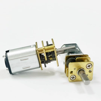 Motor DC Mini 12mm 6V Magnet Permanen dengan Gear, Anti Ledakan, Pemasangan Flens untuk Peralatan Rumah Tangga, Sepeda Listrik & Robot