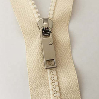 Tirette de fermeture éclair métallique détachable personnalisée de haute qualité pour la mode, vente en gros # 5 # 8 # 10 Fermetures éclair et autres accessoires vestimentaires