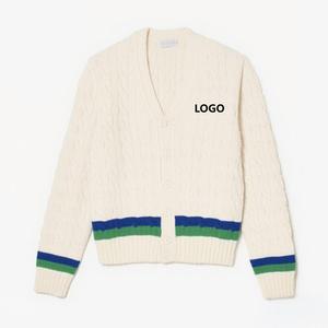 Cardigan da Uomo Personalizzato, <span class=keywords><strong>Slim</strong></span> <span class=keywords><strong>Fit</strong></span>, Moda Invernale, Lavorazione a Maglia con Bottoni - Product Image 2