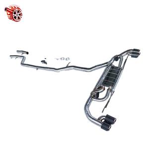 <span class=keywords><strong>BMW</strong></span> X5 3.0T 45E Tambour unique hybride en acier inoxydable avec doubles soupapes et <span class=keywords><strong>quatre</strong></span> sorties aux extrémités centrale et arrière - Product Image 1