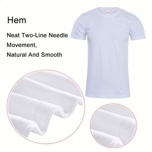 Design 100% Cotton 200gsm Classic Vintage Customized Logo Low MOQ Blank Crewneck Unisex <b>Shirt</b> Summer Breathable Soft T-<b>shirt</b> - Product Image 3