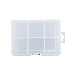 Boîte à outils en plastique transparente à compartiments multiples pour le stockage de composants électroniques, petites vis, accessoires et outils, boîtes d'échantillons - Product Image 2