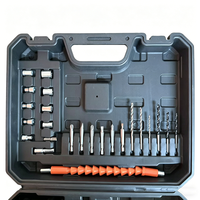 Perceuse sans fil sans balais 21V, kit combiné 24 pièces, jeu d'outils électriques professionnels industriels 10mm, fabricant OEM, vente en gros