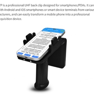 เครื่องอ่าน RFID แบบพกพา UHF ระยะไกล รุ่น R6 BT วัสดุ ABS รองรับโปรโตคอล ISO 18000-6C ระยะอ่าน 0-20 เมตร ใช้งานร่วมกับ Android 11 และ IOS ได้ - Product Image 6