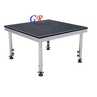 Plateau de scène géant de Concert, 1 pièce, en aluminium, Portable, 2020