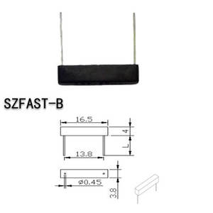 Interruptor Inteligente SZFAST-B de 2/3/4 Polos Normalmente Abierto 0.5A 100V 10W IP67 Carcasa de ABS/Metal para Uso Doméstico e Industrial 16.5*4*3.8mm - Product Image 1