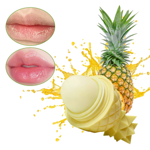 OEM ODM Soothes Repairs Chapped <b>Lips</b> Natural Ingredients Custom Flavors Moisturizing Nourishing Pineapple Shaped <b>Lip</b> Balm Ball - Product Image 1