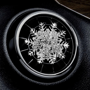 Parfum de voiture Accessoires d'intérieur Perceuse à eau Flocon de neige voiture Sortie de climatisation Clip de parfum Aromathérapie automobile - Product Image 2