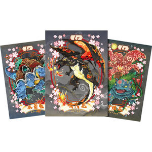 Nuevo y Popular <span class=keywords><strong>Juego</strong></span> de Cartas Coleccionables de Pokémon, Charizard, Anime, Fan Art, Mercancía, Mega Evolución China, Caja de Sobres, Juegos de Mesa - Product Image 5