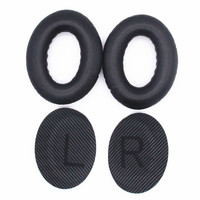 Coussinets d'oreille de remplacement pour Bose QC2 QC15 AE2 QC25 Coussin d'oreille pour Bose QC2 QC15 QC25 QC35 Casque partie Coussinets d'oreille