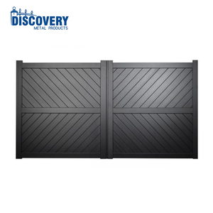 Gris <span class=keywords><strong>anthracite</strong></span> <span class=keywords><strong>portillon</strong></span> clôture de aluminium - Product Image 6