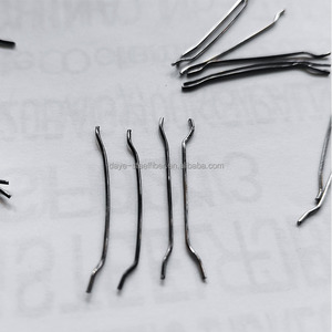 3D Micro thép cây sợi bê tông cốt thép lỏng lẻo nối kết thúc sợi thép 35mm 0.75mm dia cho tấm - Product Image 2