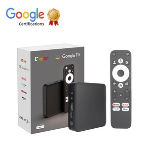 <span class=keywords><strong>2025</strong></span> New Arrival Google Box 2GB 32GB 4k thông minh Wifi Kép Amlogic BT 5.0 Android 12 Google chứng nhận TV Box - Product Image 1