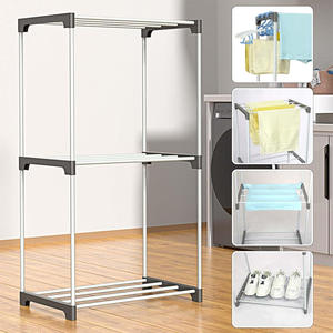 Подвижная трехслойная полка для сушки полотенец - Product Image 5