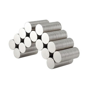 מגנט ניאודימיום תעשייתי מגנטי ניקל OEM, מגנט גלילי 1 מ\"מ N35/N38, דיסק עגול מגנט ניאודימיום - Product Image 1