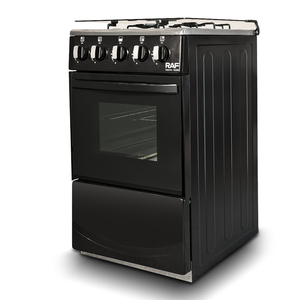 Cuisinière à gaz RAF pour la maison avec 4 plaques de cuisson, faible consommation d'énergie et distribution uniforme de la chaleur pour les repas en famille - Product Image 6