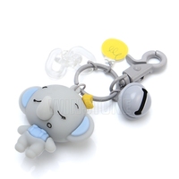 Porte-clés personnalisé en PVC souple 3D, forme d'animal de dessin animé, écologique, durable, imprimé en sérigraphie, couleurs personnalisées