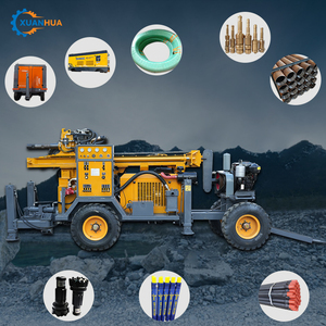 Foreuse pneumatique professionnelle DTH YCQ200T d'origine usine en gros avec moteur de pompe pour le <span class=keywords><strong>forage</strong></span> de puits d'<span class=keywords><strong>eau</strong></span>, profondeur maximale 200m - Product Image 1