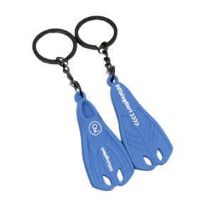 Nuevo Llavero de Plástico Blando Ecológico con Diseño Deportivo Transfronterizo, Inspirado en la Dopamina, con Forma de Aleta de Buceo, para Natación y Buceo, Ideal como Colgante para Bolsa y Regalo - Product Image 5
