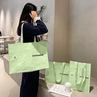 Sacs fourre-tout personnalisés en PP tissé, moyen format, pour usage quotidien, avec lamination couleur, réutilisables, pour femmes, pour les courses et les supermarchés