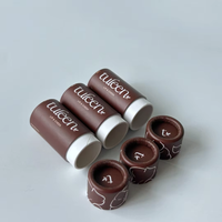 Stick déodorant, baume à lèvres et stick hydratant pour les lèvres, fait main, recyclable, en tubes de papier organique biodégradables de 10g, avec estampage