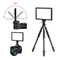 Panneau Lumineux Vidéo LED Hongdak de Haute Qualité, 112 Ampoules, 3200K-5600K, Intensité Variable, Pour Photographie et Caméra, Avec Lumière Brillante et Douce