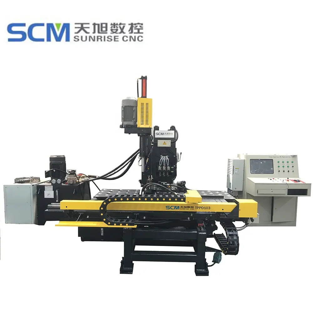 Steel Plates CNC Punching Drilling MachineためSteel Tower Industry