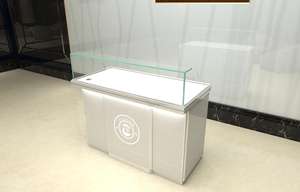 <span class=keywords><strong>Caisse</strong></span> <span class=keywords><strong>enregistreuse</strong></span> en verre trempé sur mesure avec serrure arrière pour centre commercial, magasin - Product Image 3