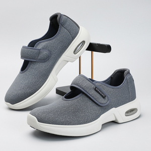 Chaussures Diabétiques Extra Larges à <span class=keywords><strong>Coussin</strong></span> d'Air - Grande Taille Confortable pour Neuropathie, Œdème, <span class=keywords><strong>Grossesse</strong></span>, Gonflement, Chaussures Saines pour Maman - Product Image 5