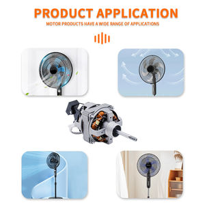 Motor de Ventilador de Mesa Monofásico de CA de 220V 110V Personalizado de Fábrica - Product Image 6