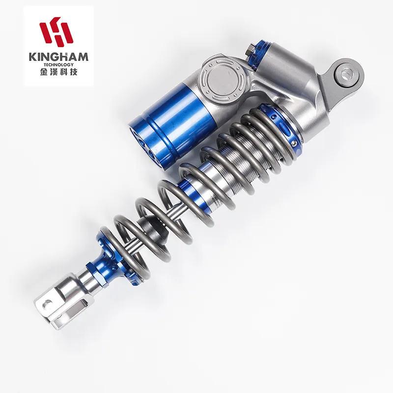 KINGHAM Adjustable Motorcycle Shock Absorber Modified Rear Shocks for YAMAHA HONDA OEM Damping Adjustable Motor Suspensions