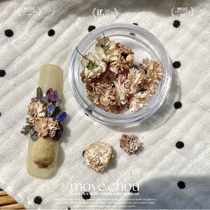 Arreglo floral estilo 3D <span class=keywords><strong>uñas</strong></span> secas flor entera decoración <span class=keywords><strong>de</strong></span> <span class=keywords><strong>uñas</strong></span> belleza Real Natural flor seca <span class=keywords><strong>uñas</strong></span> suministros encantos - Product Image 4