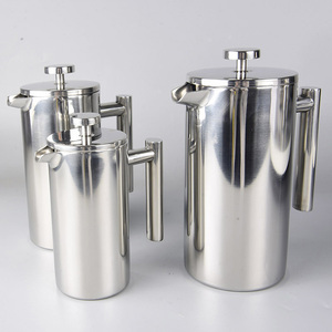 Cafetera <span class=keywords><strong>Francesa</strong></span> de Doble Pared, Ecológica, de Acero Inoxidable, Utensilio de Cocina, <span class=keywords><strong>Prensa</strong></span> <span class=keywords><strong>Francesa</strong></span> de Metal - Product Image 6