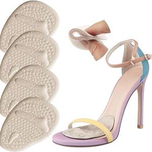 Semelles en gel de silicone pour talons hauts - Antidérapantes, absorbant la transpiration, respirantes, coussinets pour chaussures de femmes - Product Image 2