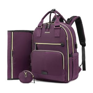 Muestra gratuita de bolsas de pañales multiusos para madres viajeras, juego de cuatro piezas, bolsa de pañales para bebé, bolso tote. - Product Image 1