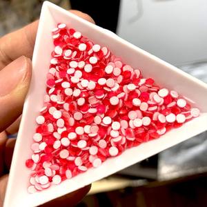 Diamantes de imitación Hot Fix de cristal blanco neón de venta directa de fábrica para vestido - Product Image 5