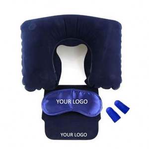Regalos Promocionales con Logotipo Personalizado, Almohada Inflable, Tapones para los Oídos, Antifaz para Dormir, Conjuntos de Viaje para Mayor Comodidad y Relajación - Product Image 1