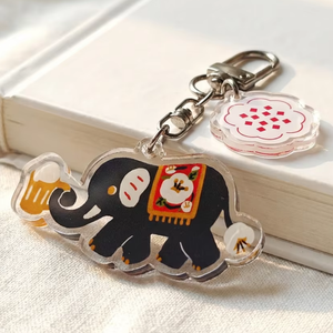 Portachiavi in Acrilico Trasparente con Logo Personalizzato, Regalo Promozionale per Aziende - Product Image 3