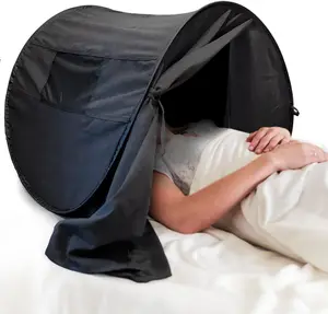 隐私睡眠面罩弹出可折叠遮光床阻挡睡眠帐篷