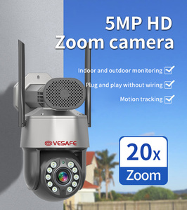 T10 Wifi HD Zoom Máy ảnh-5.9-94.4mm ống kính 80m IR tầm nhìn ban đêm 2D/3D giảm tiếng ồn icsee ứng dụng hai chiều âm thanh cài sẵn hành trình - Product Image 2