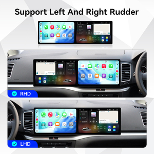 Pantalla Interactiva Dual de 10.1 Pulgadas Foforfor para Volkswagen <span class=keywords><strong>Sharan</strong></span> 2012-2019, Android 15, Carplay, DSP para Auto, GPS, Radio Estéreo OEM - Product Image 2
