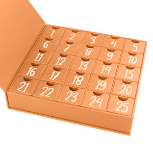 <span class=keywords><strong>2022</strong></span> juguete para niños, caja de <span class=keywords><strong>calendario</strong></span> de Adviento de galletas de Navidad, 12 días de cuenta regresiva, embalaje de regalo de cartón con manejo de impresión en relieve - Product Image 5