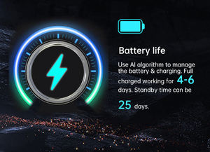 Anéis De Saúde <span class=keywords><strong>Monitor</strong></span> Do Sono Rastreador De Fitness Anillo Inteligente Freqüência Cardíaca Oxigênio No Sangue Pressão Arterial IP68 Smart Finger Ring - Product Image 3