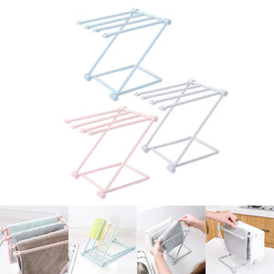 Foldable Vertical Cloth Storage <b>Rack</b> for Tabletop Kitchen Dishwashing <b>Towel</b> <b>Rack</b> Non Perforated Tabletop Water Cup <b>Rack</b> Stor - Product Image 5